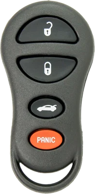 Ilco RKE-CHRY-4B1 Remote Keyless Entry Chrysler 4 Button Key