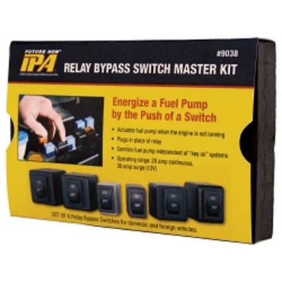 Innovative Products Of America 9038 6 Piece Master Relay Bypass Switch Combo Set