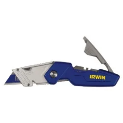 Irwin FK150 Folding Utility Knife w/ 3 Bi-Metal Blades (1858319)