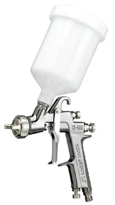 Iwata W400LV-144G 1.4mm Spray Gun w/ 600mL Plastic Cup (4761)