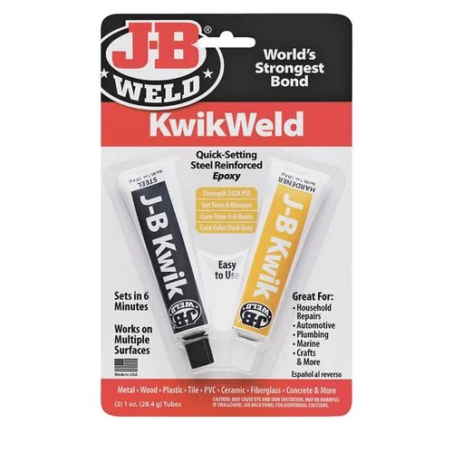 J-B Weld Kwikweld™ Cold Weld Epoxy Twin Tube 2 Ounce