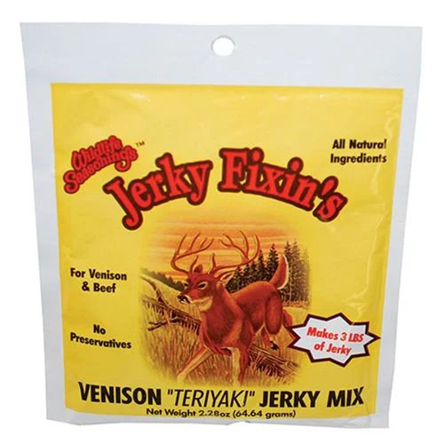 Jerky Fixin's, Venison Teriyaki Mix, 2.28 Oz.