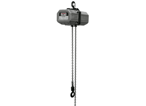 Jet 121100 1/2SS-1C-10, 1/2 Ton, 1Ph, 10' Lift, 115/230V, Prewired 230V