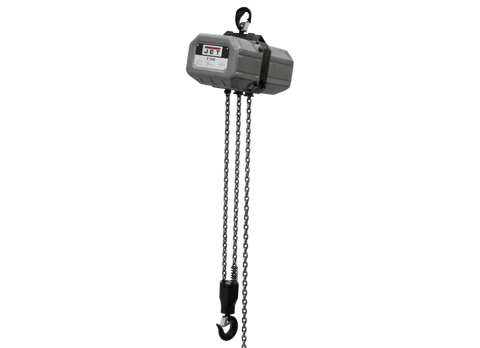 Jet 1SS-1C-40 1PH Prewired 230V 1-Ton Hoist w/ 40' Lift (114000)