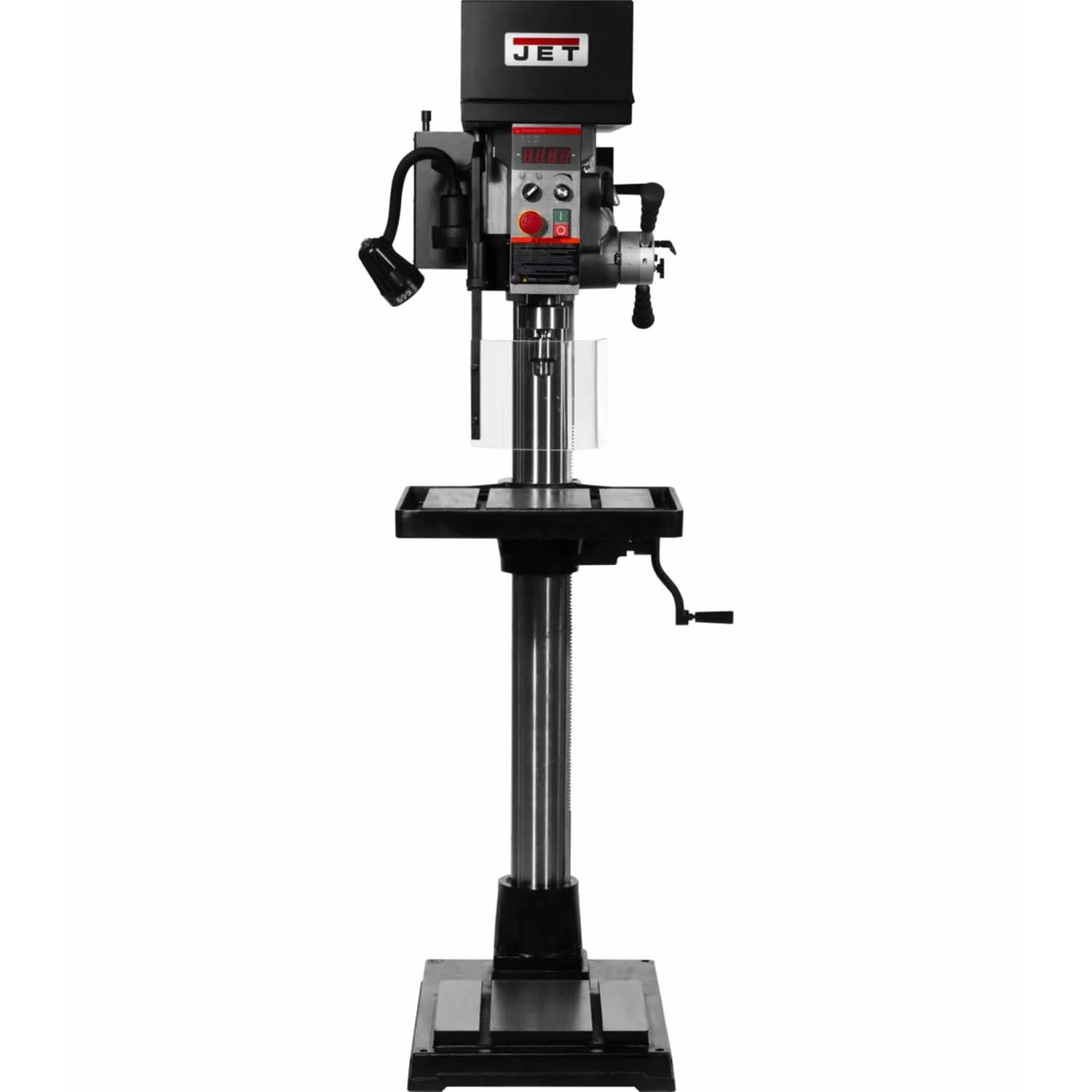 Jet 354251 The JET JDPE-20EVSC-PDF 1-1/4-Inch Drilling Capacity 115V 1Ph Electronic Variable Speed Drill with Clutch Speed Change system and Power Downfeed