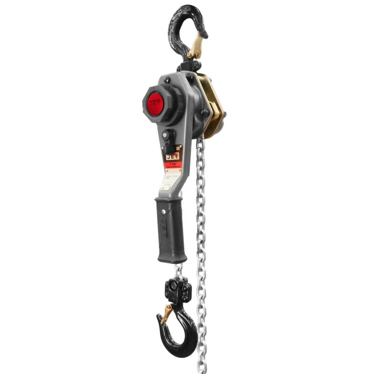 JET 376200 JLH Series 1 Ton Lever Hoist, 5-Foot Lift with Overload Protection