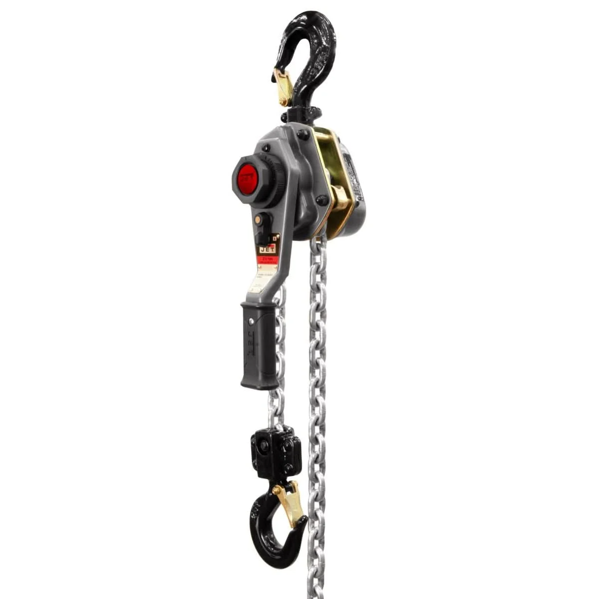 JET 376402 JLH Series 2-1/2 Ton Lever Hoist, 15-Foot Lift with Overload Protection