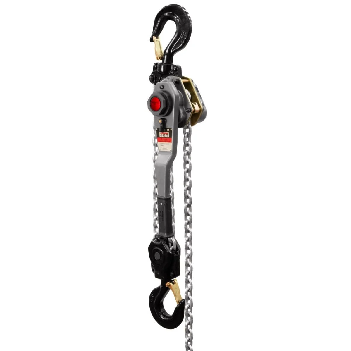 JET 376601 JLH Series 6 Ton Lever Hoist, 10-Foot Lift with Overload Protection