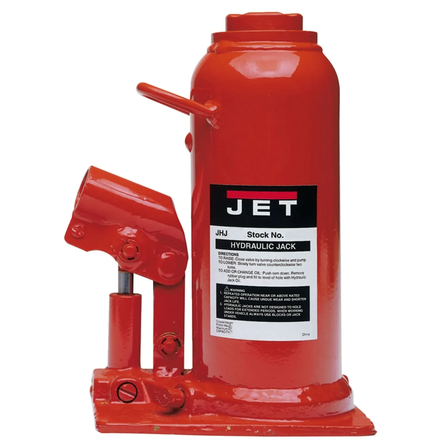 Jet 453312 JHJ-12-1/2 12-1/2-Ton Hydraulic Bottle Jack