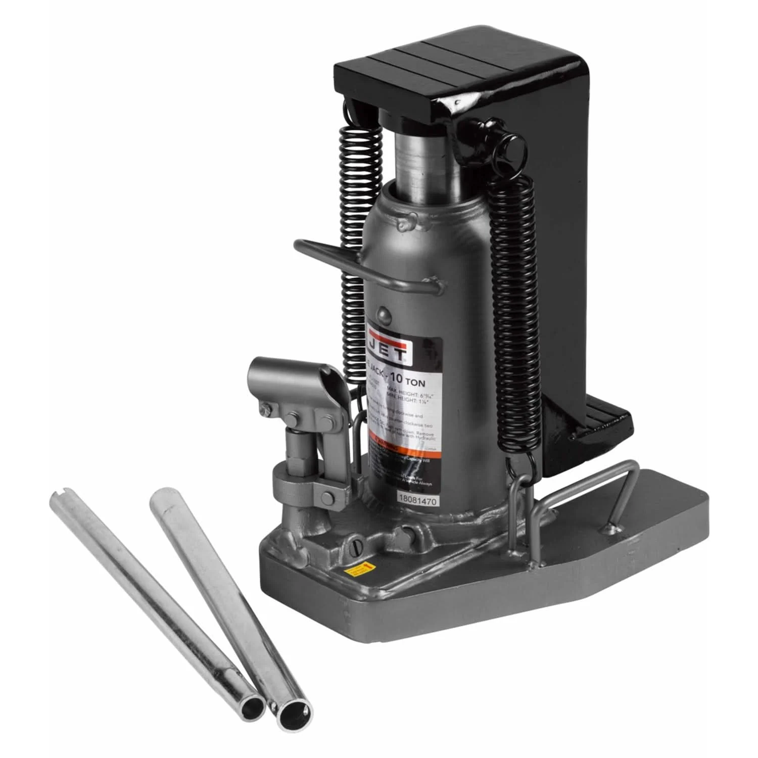 Jet 454510 JTJ-10ST 10-Ton Hydraulic Toe Jack Toe Jack
