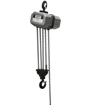 Jet 5SS-3C-15 5 Ton Prewired Electric Hoist with 15" Lift (531500)