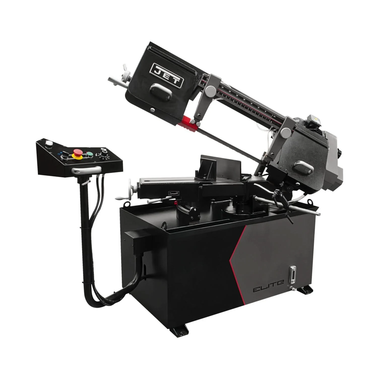 Jet 891020 EHB-8VSM 8 x 13 Variable Speed Mitering Bandsaw