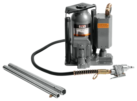 Jet AHJ-12 12 Ton Air / Hydraulic Bottle Jack with CS (456612)