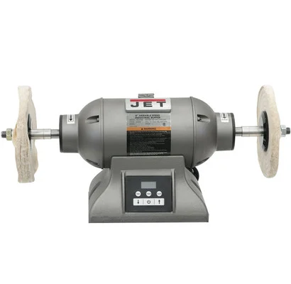 Jet IBG-8VSB 1HP 1PH 115V/230 8" VS Industrial Bench Buffer (578218)