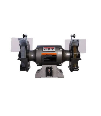 Jet JBG-8W 1HP 115V 1PH 8' Shop Bench Grinder with Wire Wheel (577128)