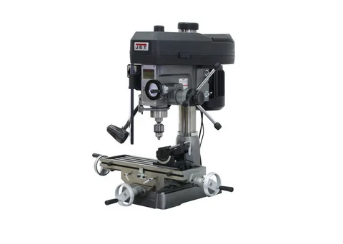 Jet JMD-15 Milling Drill with NEWALL C80 DRO Installed (350125)