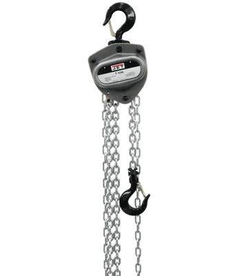 Jet L-100-100WO-10 1T Hoist w/ 10' Lift & Overload Protection (102100)