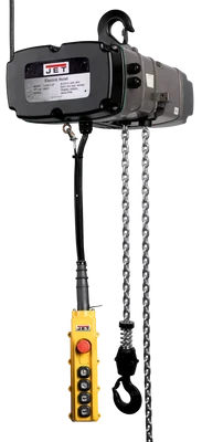 Jet TS100-020 460V 1T Electric Hoist w/Trolley & 4BTN PEND (144006K)