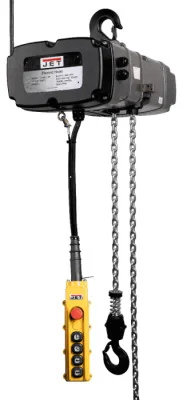 Jet TS200-010 460V 2T Electric Hoist w/Trolley & 4BTN PEND (144007K)
