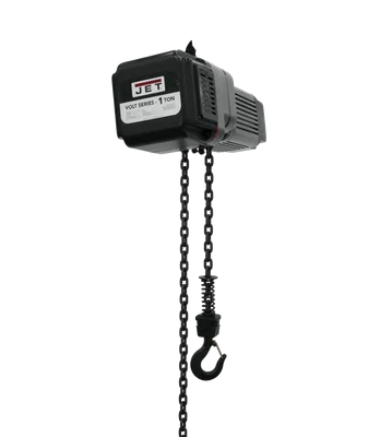 Jet VOLT-100-03P-20 3PH 460V 1 Ton Electric Hoist w/20ft Lift (180121)