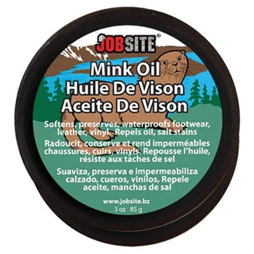 JOBSITE Mink Oil, 3 oz.