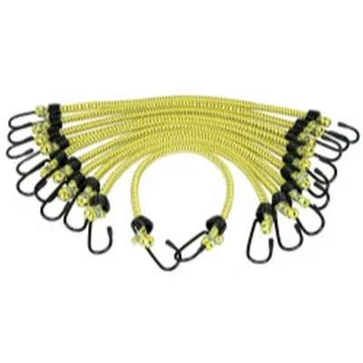 K Tool 3/8" x 18" General Purpose Bungee Cords 10-Pack (KTI73830)