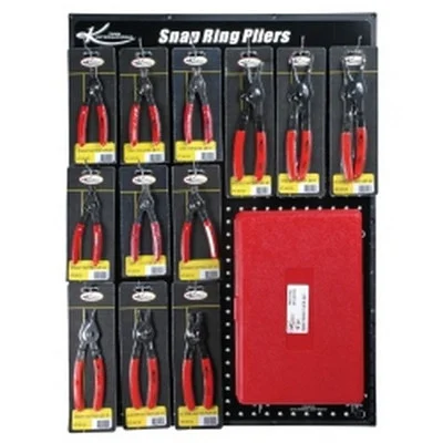 K Tool International Snap Ring Pliers Display Board (KTI0821)