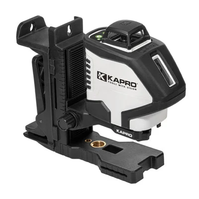 Kapro 962G Prolaser Green - 3 Beam Self Leveling Cross Line 360 Laser with Plumb Dots