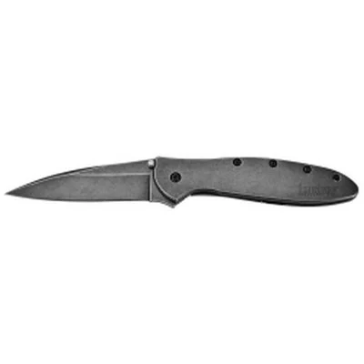Kershaw 3" Leek with BlackWash Finish (1660BLKW)
