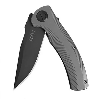 Kershaw Gray Les George Seguin Flipper Knife (3490)