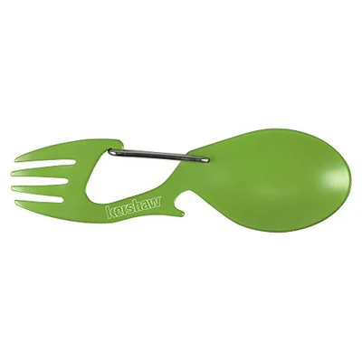 Kershaw Green Ration Spoon-and-Fork Tool (1140GRNX)