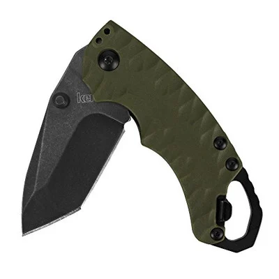 Kershaw Olive Shuffle II Pocket Knife w/BlackWash Finish (8750TOLBW)