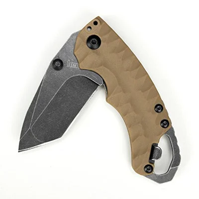 Kershaw Tan Shuffle II Folding Knife w/BlackWash Finish (8750TTANBW)