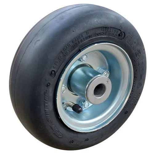 King Kutter 502015 8 X 3.00 Tire and Rim with Axle Bolt
