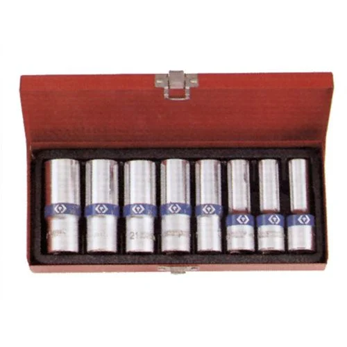 King Tony 1/2" Drive, 12 Point Deep Socket Set