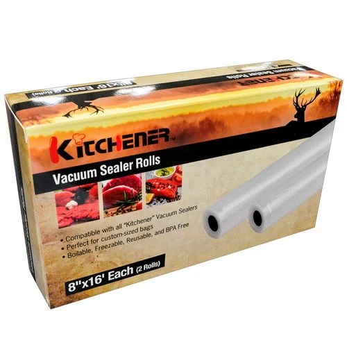 Kitchener™ Vacuum Sealer Rolls 8" x 16' (2/Set)