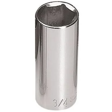 Klein 65716 3/8-Inch Drive3/4" Deep 6-Point Socket