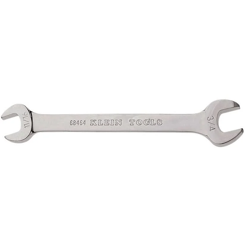 Klein 68464 Open-End Wrench - 11/16"x 3/4" Ends