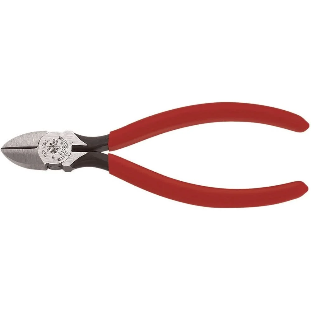 Klein D202-6C 6" Standard Diagonal-Cutting Pliers - Tapered Nose