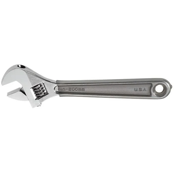 Klein D506-4 4" Adjustable WrenchStandard Capacity Plastic-Dipped Handles