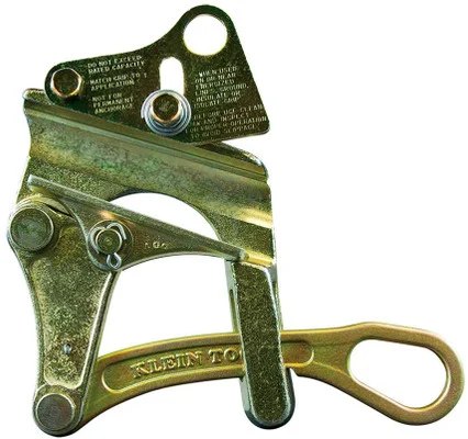 Klein Tools 1716-71 Parallel Jaw Grip - Lock, HDPE Wire to 1.362-Inch