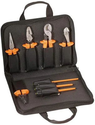 Klein Tools 33526 Basic 1000V Insulated Tool Kit, 1000-Volt, 8-Piece