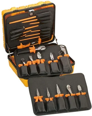 Klein Tools 33527 General Purpose 1000V Insulated Tool Kit 22-Piece