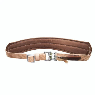 Klein Tools 5426M Padded Leather Quick-Release Body Belt, Medium