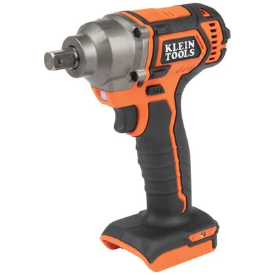 Klein Tools BAT20CW Battery-Operated Compact Impact Wrench, 1/2-Inch Detent Pin