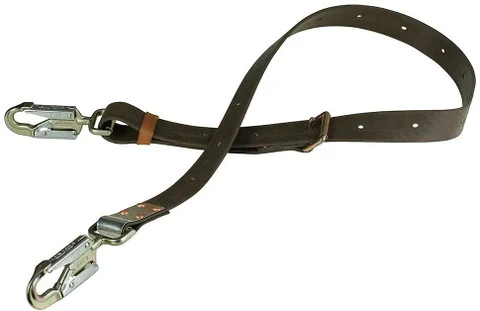 Klein Tools KG5295-6L Positioning Strap with 6-1/2-Inch Snap Hook, 6-Foot Long