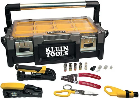 Klein Tools VDV001-833 VDV ProTech Data & Coaxial Kit