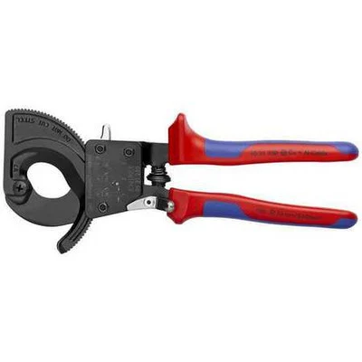 Knipex 10" Ratcheting Cable Cutters with Comfort Grip (9531250SBA)