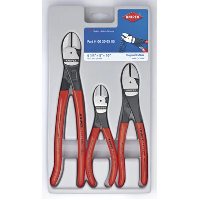 Knipex 3-Pc Cobolt Compact Bolt Cutters Set (002005US)