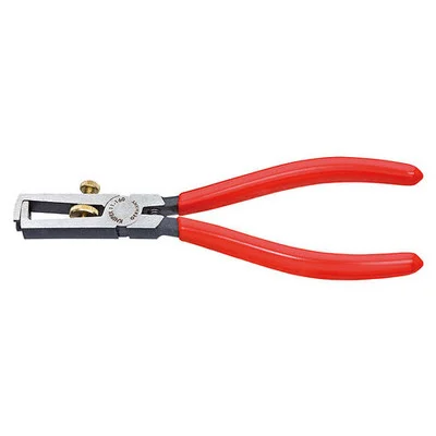 Knipex 6 1/4" Insulation Stripper, Black Atramentized (1101160)